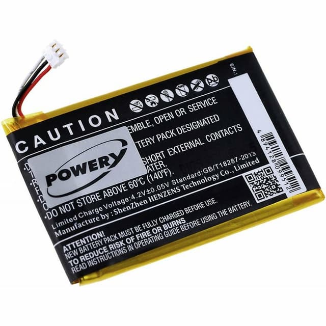 Akku für Bluetooth Laser Maus Logitech MX Master (Stecker beachten) 3,7V 500mAh/