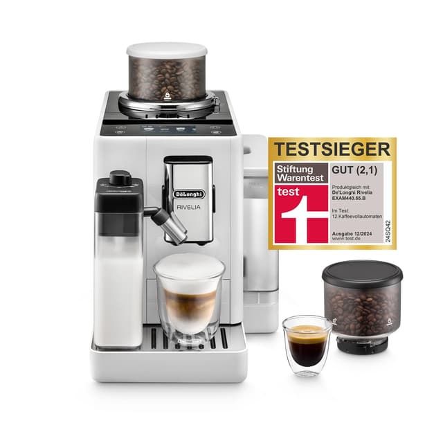 De'Longhi Rivelia Kaffeevollautomat LatteCrema