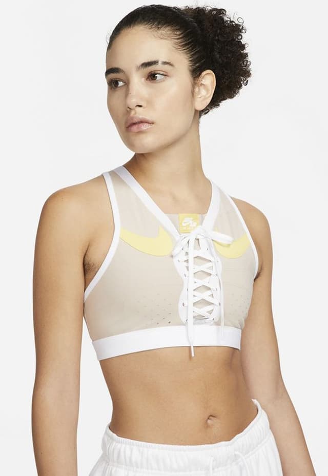 nike damen oberteil shirt dri-fit swoosh air force 1 dd1432-292 sport bh gym xl